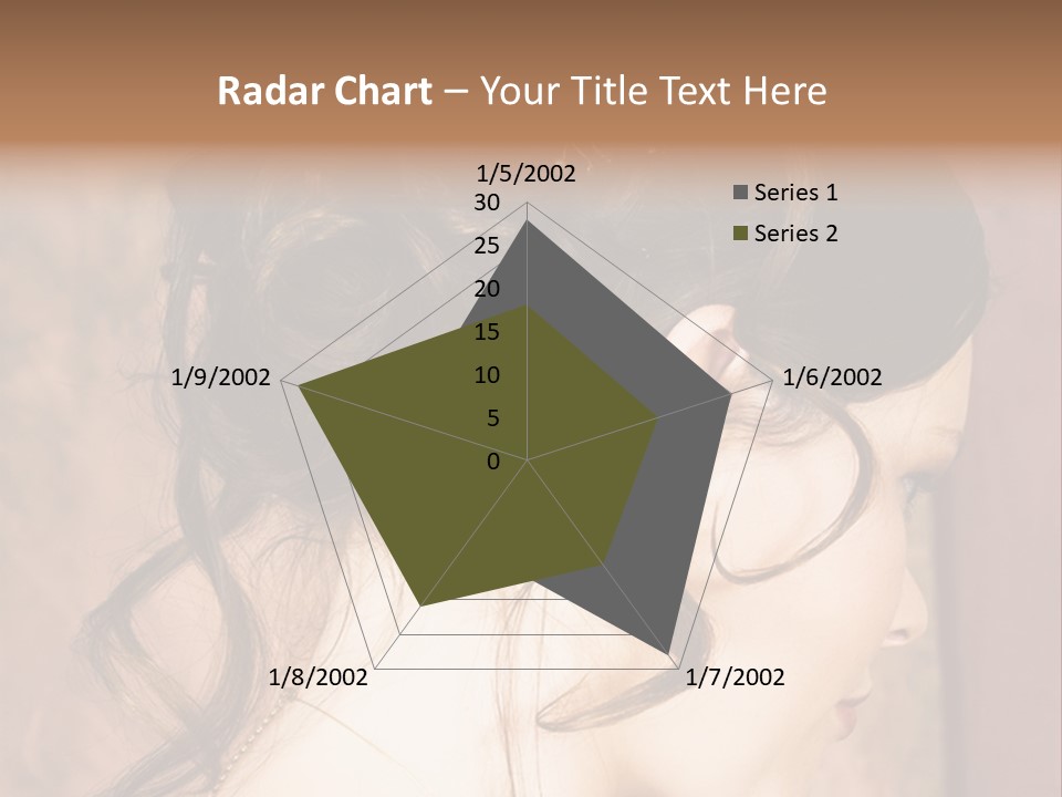 A Woman's Hair Is Shown With The Words, Name Of Presentation Company Name PowerPoint Template