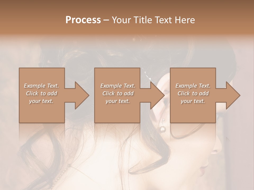 A Woman's Hair Is Shown With The Words, Name Of Presentation Company Name PowerPoint Template