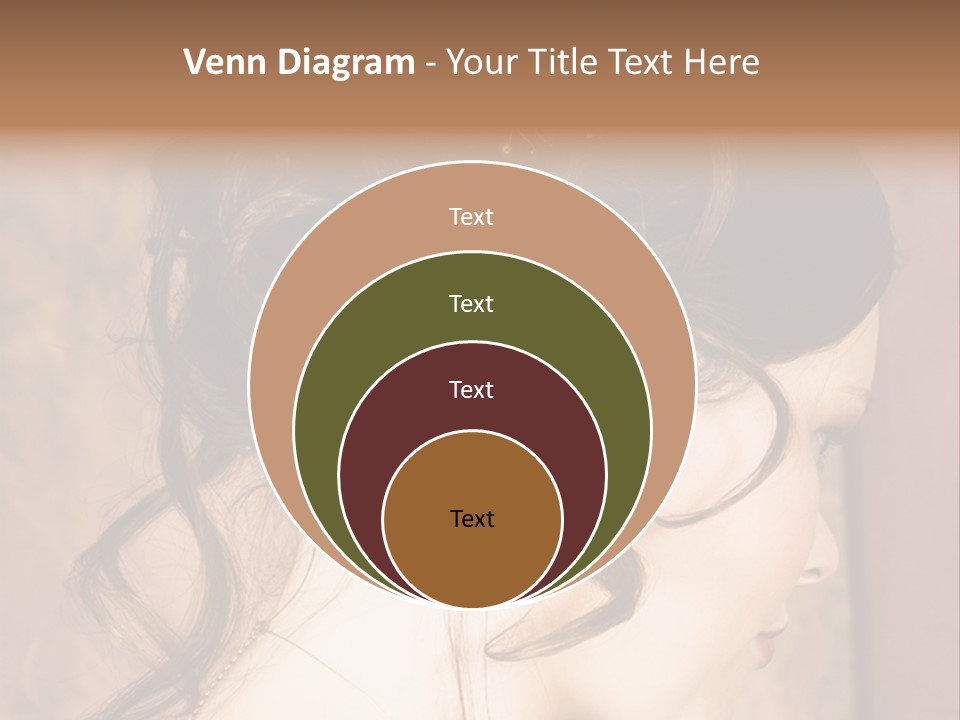 A Woman's Hair Is Shown With The Words, Name Of Presentation Company Name PowerPoint Template