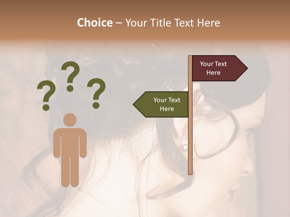 A Woman's Hair Is Shown With The Words, Name Of Presentation Company Name PowerPoint Template