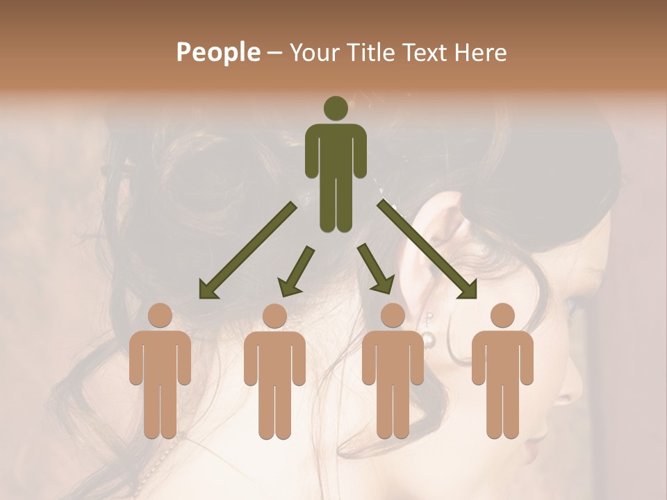 A Woman's Hair Is Shown With The Words, Name Of Presentation Company Name PowerPoint Template