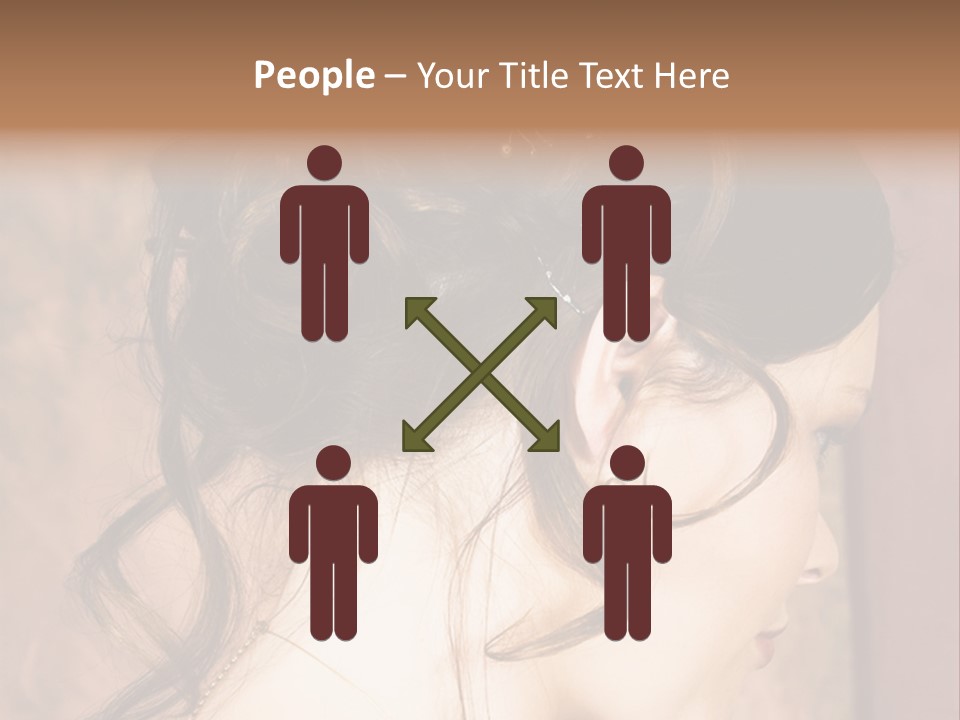 A Woman's Hair Is Shown With The Words, Name Of Presentation Company Name PowerPoint Template