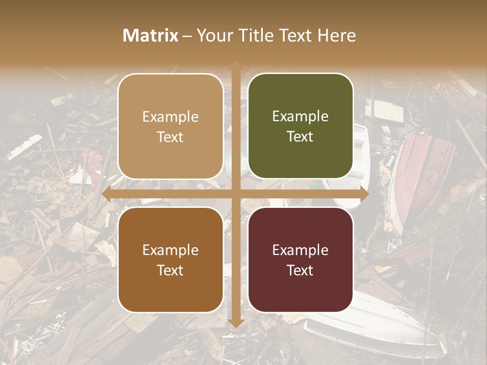 Aftermath Of A Storm PowerPoint Template