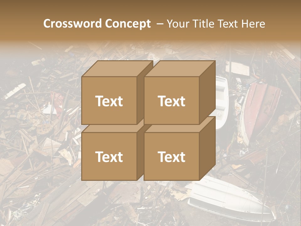 Aftermath Of A Storm PowerPoint Template