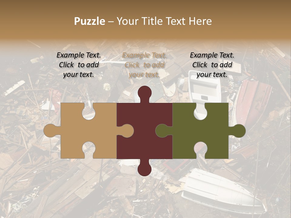 Aftermath Of A Storm PowerPoint Template