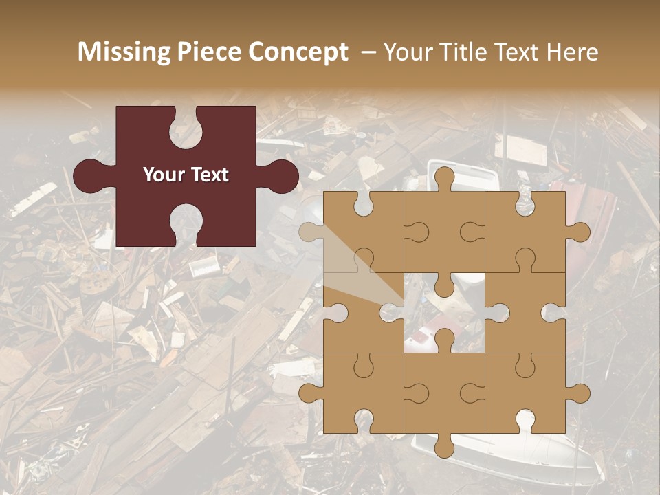 Aftermath Of A Storm PowerPoint Template