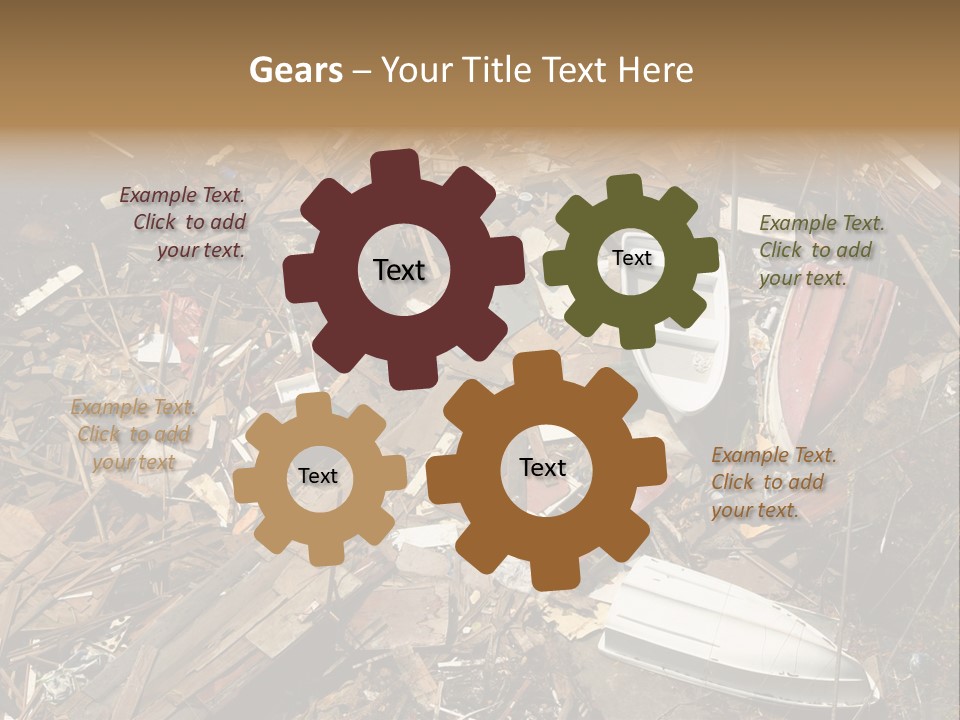 Aftermath Of A Storm PowerPoint Template