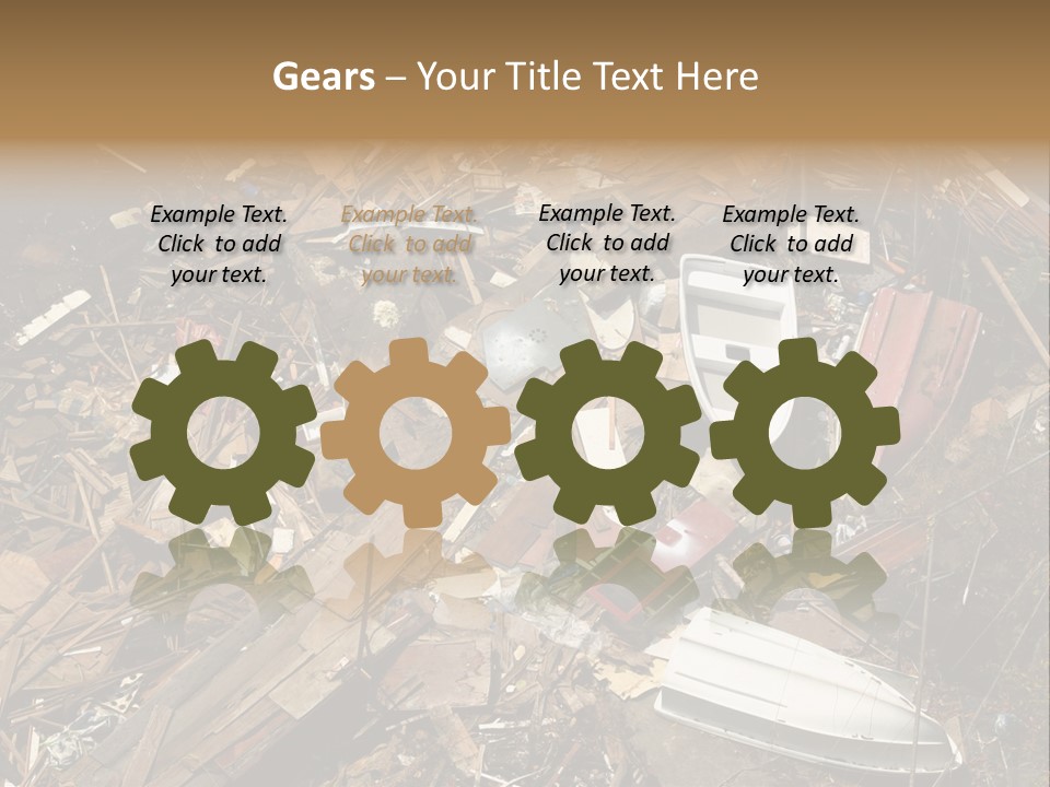 Aftermath Of A Storm PowerPoint Template