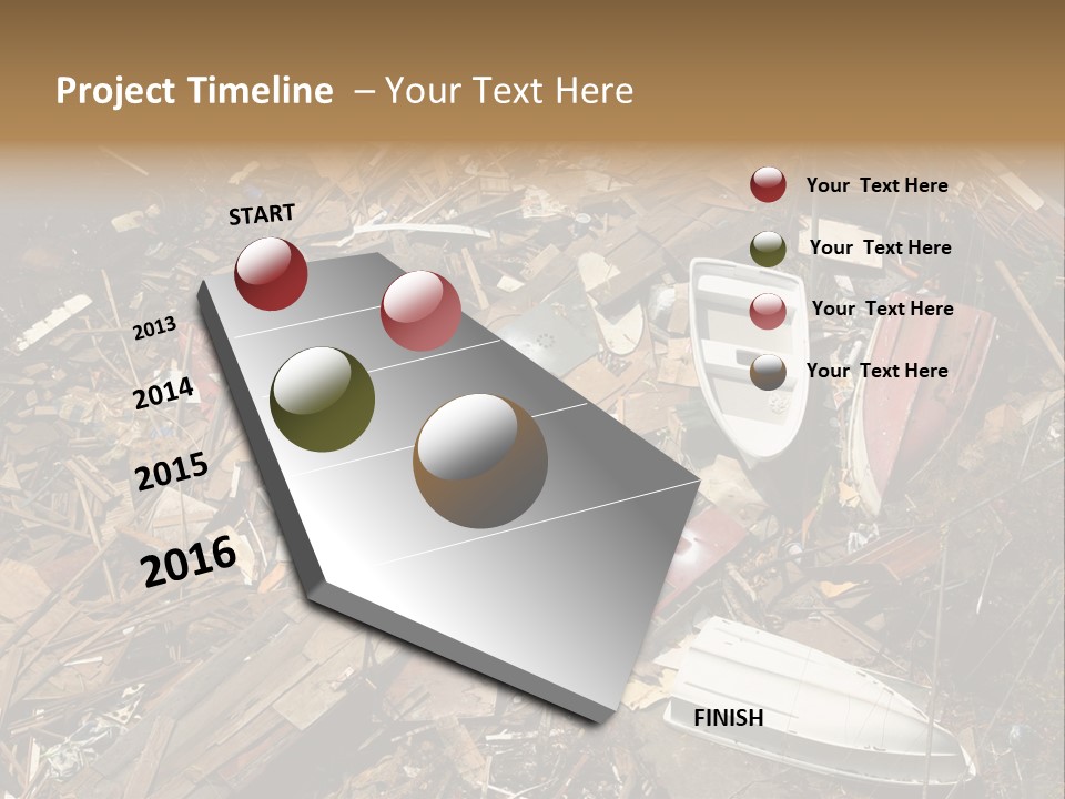 Aftermath Of A Storm PowerPoint Template