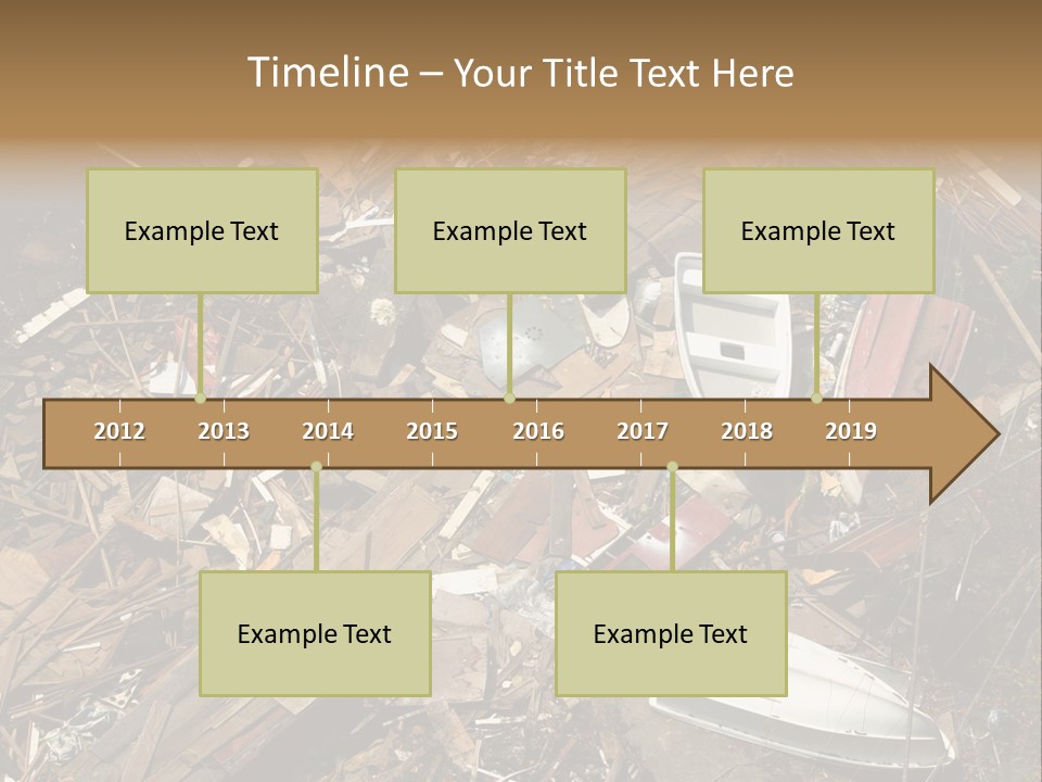 Aftermath Of A Storm PowerPoint Template