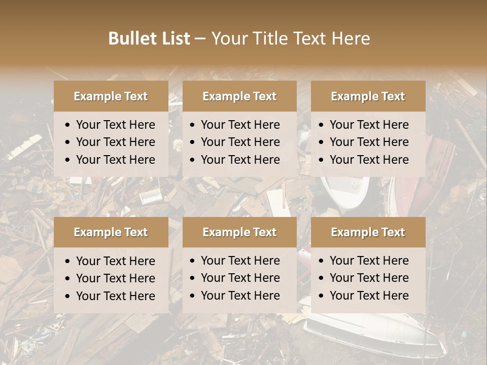 Aftermath Of A Storm PowerPoint Template