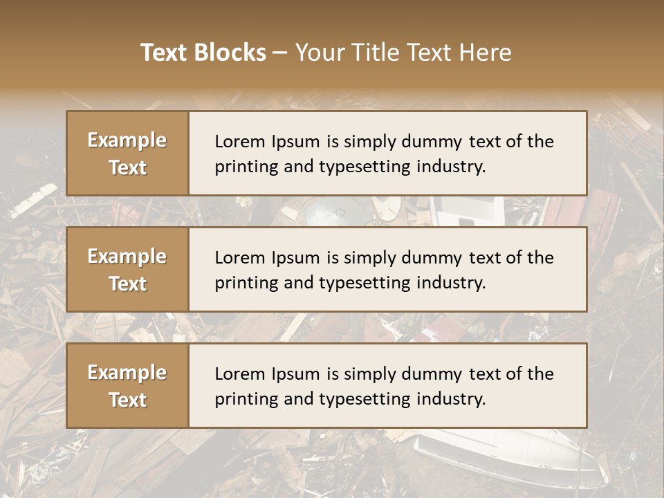 Aftermath Of A Storm PowerPoint Template