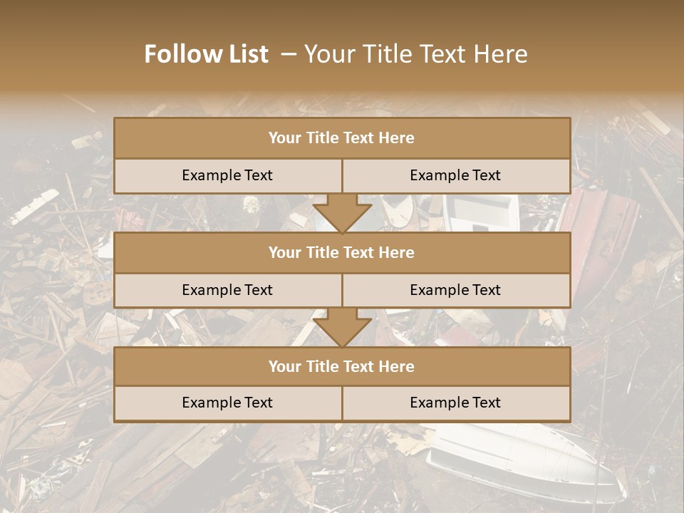 Aftermath Of A Storm PowerPoint Template