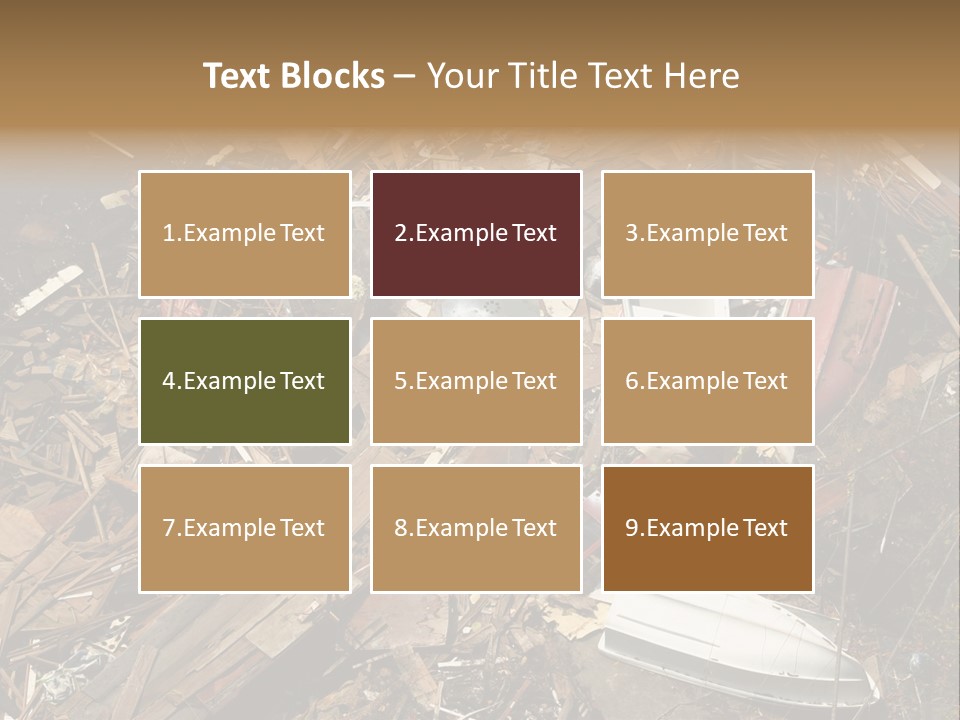 Aftermath Of A Storm PowerPoint Template