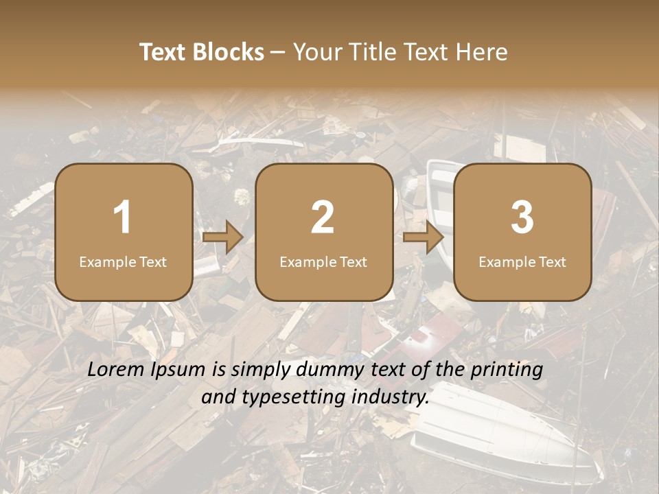 Aftermath Of A Storm PowerPoint Template