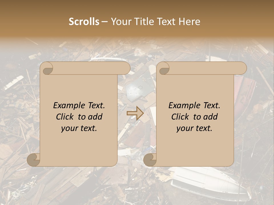 Aftermath Of A Storm PowerPoint Template