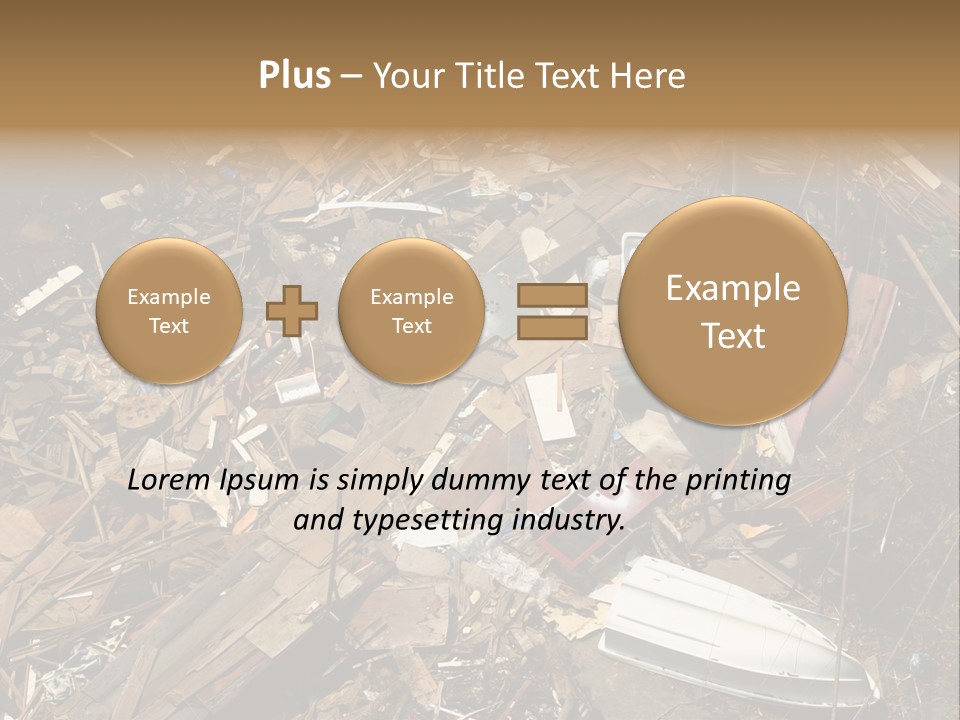 Aftermath Of A Storm PowerPoint Template