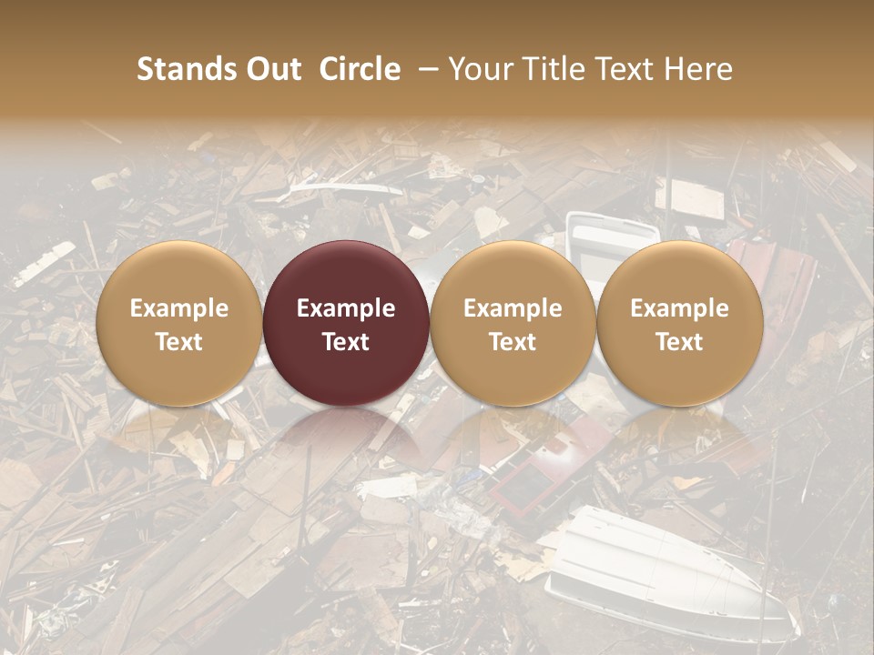 Aftermath Of A Storm PowerPoint Template