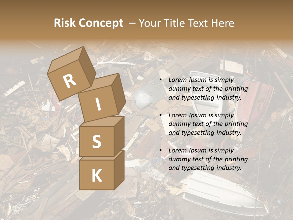 Aftermath Of A Storm PowerPoint Template