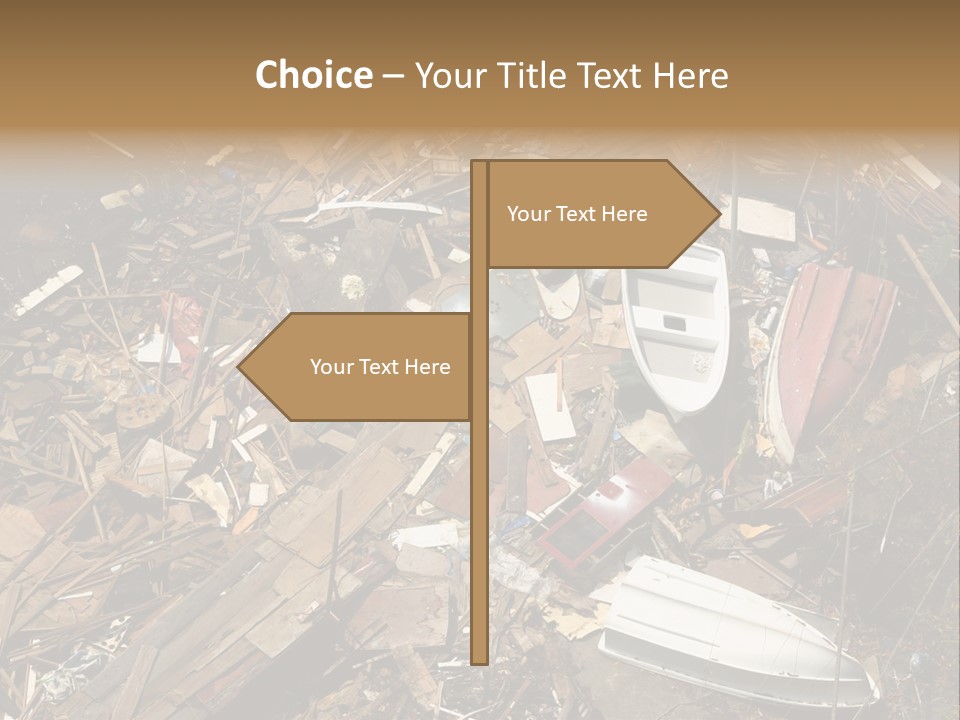 Aftermath Of A Storm PowerPoint Template