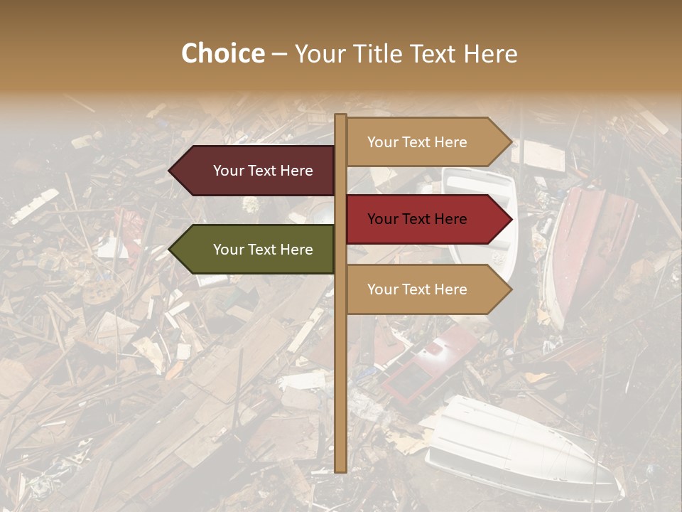 Aftermath Of A Storm PowerPoint Template