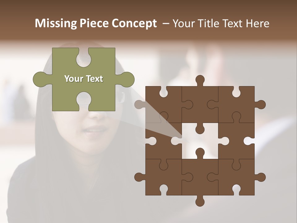 A Woman Talking To A Man In A Suit PowerPoint Template