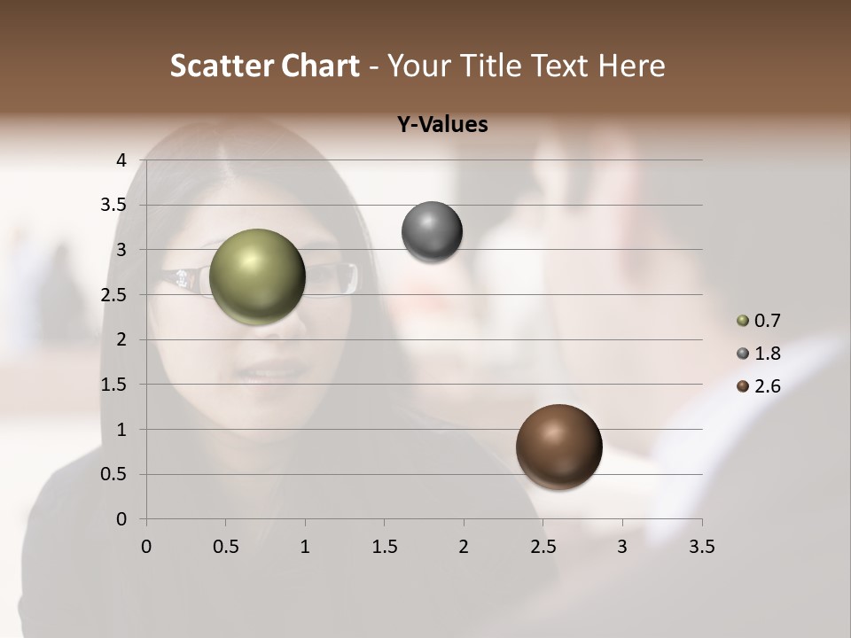 A Woman Talking To A Man In A Suit PowerPoint Template