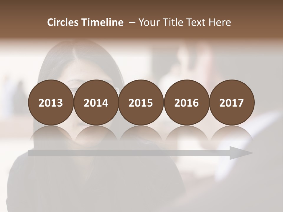 A Woman Talking To A Man In A Suit PowerPoint Template