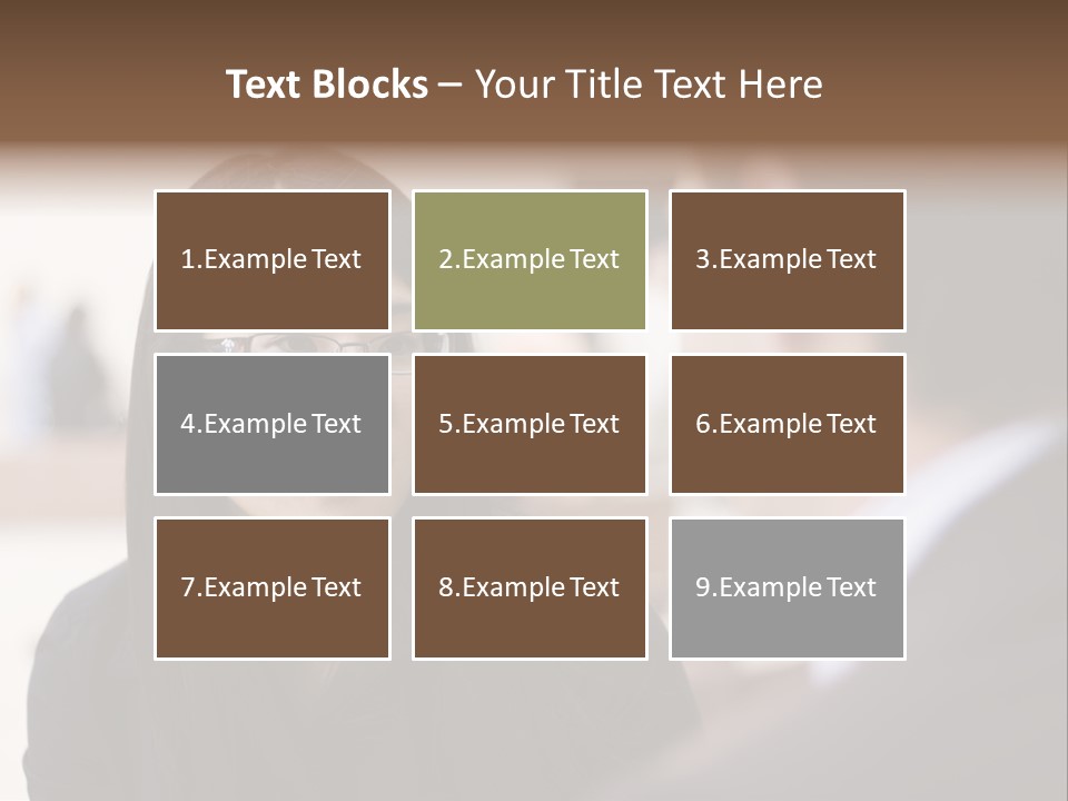 A Woman Talking To A Man In A Suit PowerPoint Template