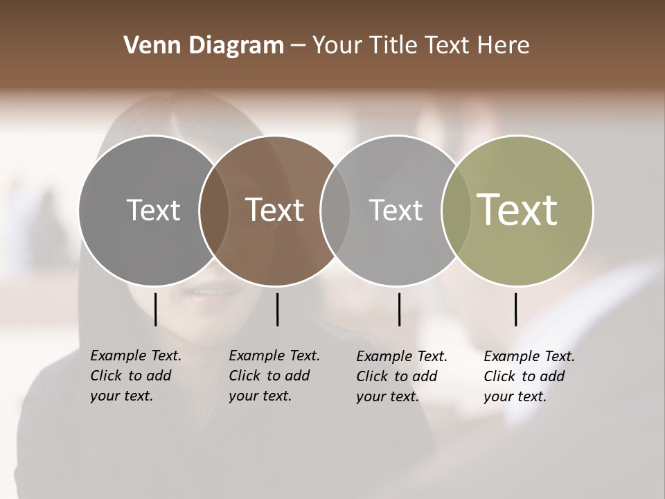 A Woman Talking To A Man In A Suit PowerPoint Template