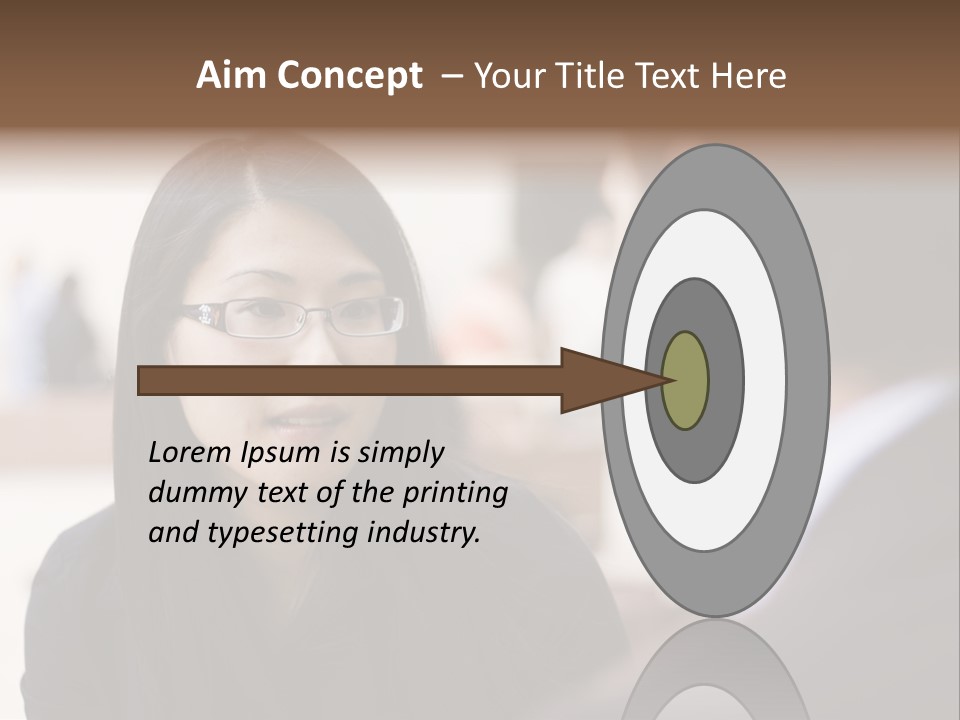 A Woman Talking To A Man In A Suit PowerPoint Template