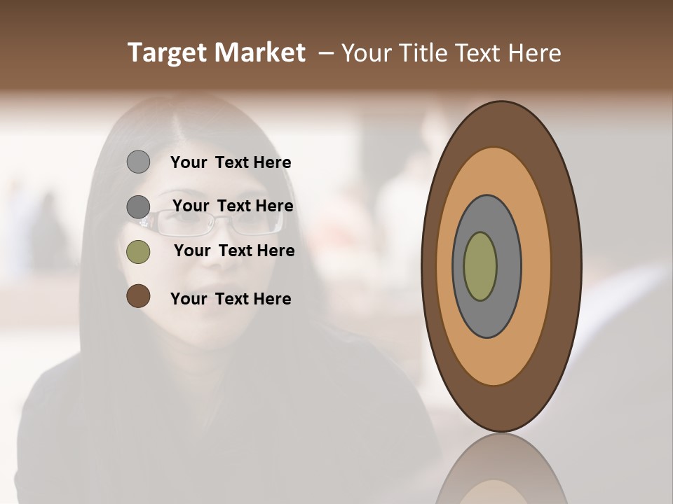 A Woman Talking To A Man In A Suit PowerPoint Template