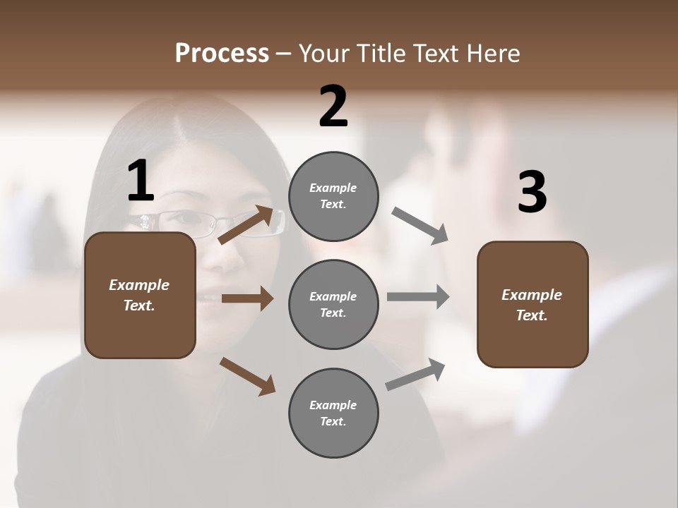 A Woman Talking To A Man In A Suit PowerPoint Template