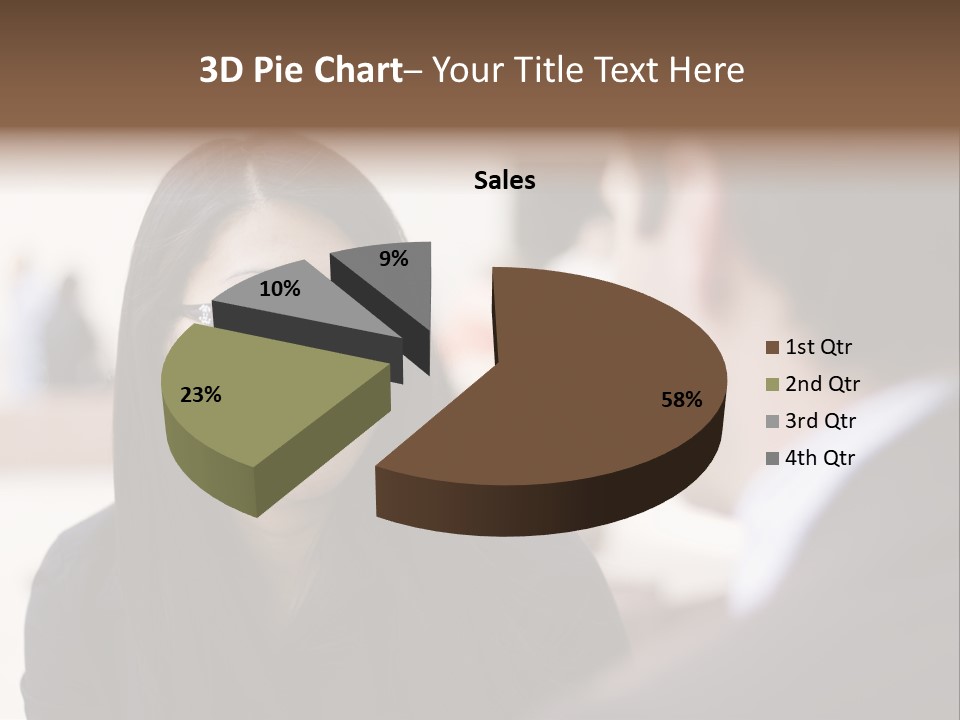 A Woman Talking To A Man In A Suit PowerPoint Template