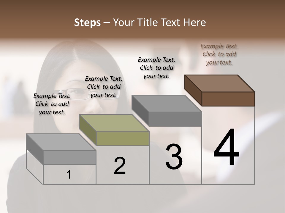 A Woman Talking To A Man In A Suit PowerPoint Template