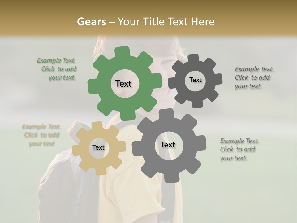 Ready For School PowerPoint Template