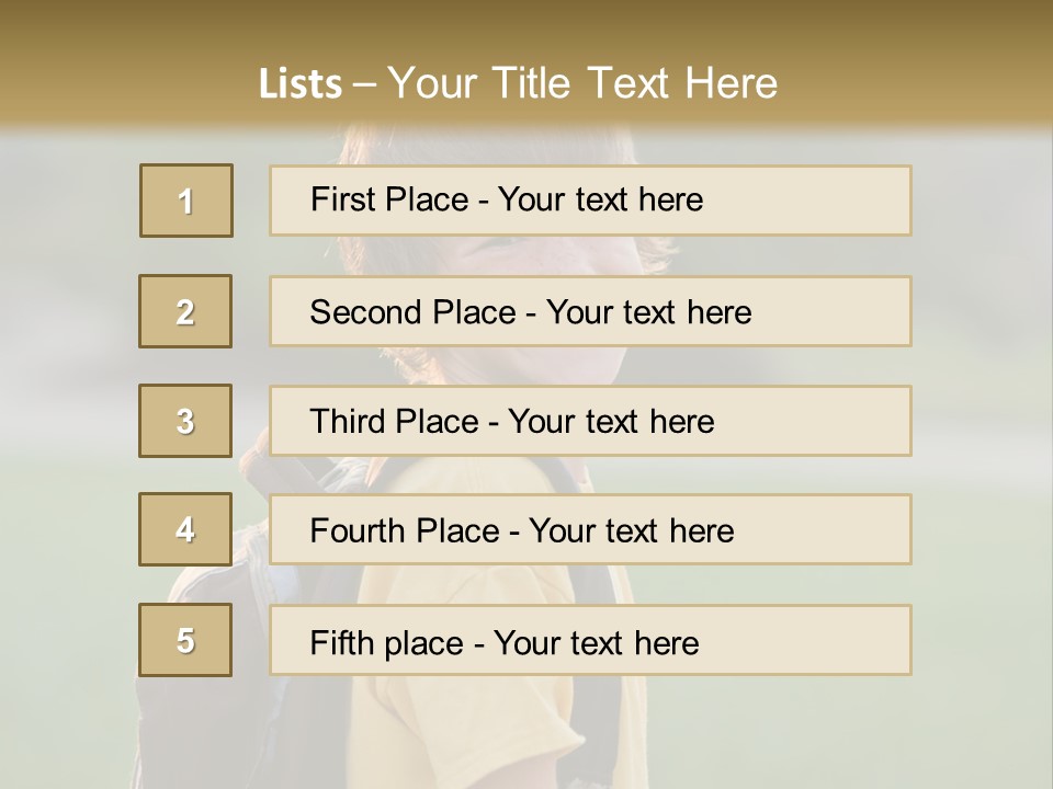 Ready For School PowerPoint Template