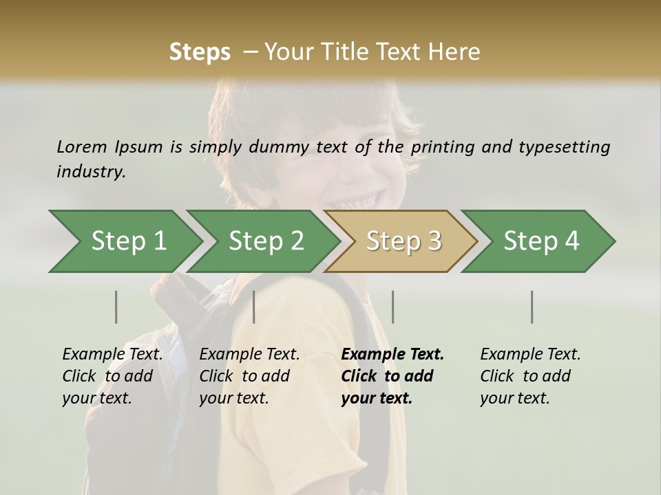 Ready For School PowerPoint Template