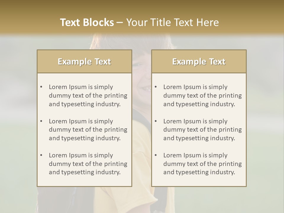 Ready For School PowerPoint Template