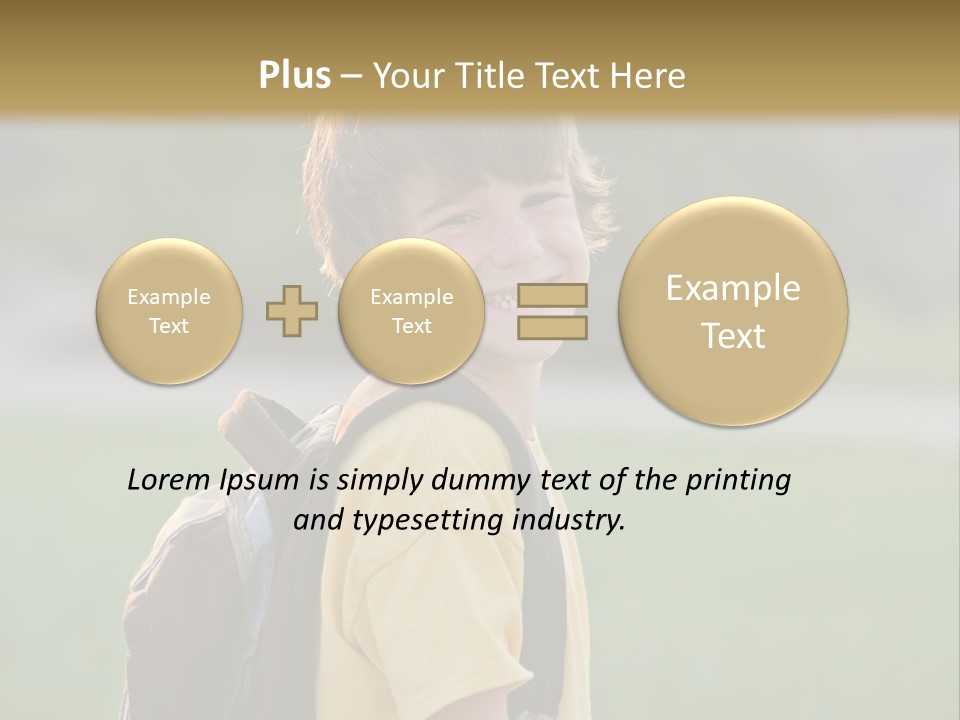 Ready For School PowerPoint Template
