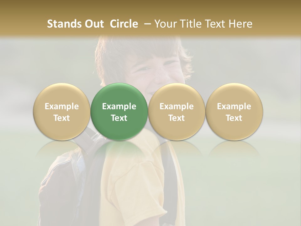 Ready For School PowerPoint Template