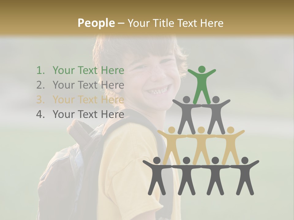 Ready For School PowerPoint Template