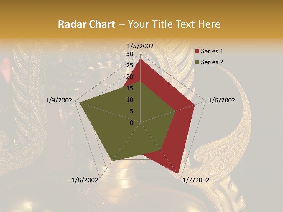 A Buddha Picture In Wat At Thailand PowerPoint Template