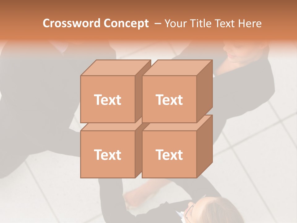 The Face Of A Young Woman Driving As Seen In The Rear View Mirror. PowerPoint Template