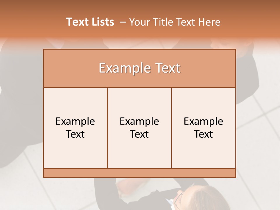The Face Of A Young Woman Driving As Seen In The Rear View Mirror. PowerPoint Template