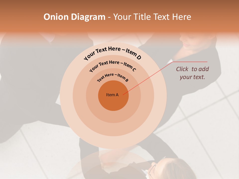 The Face Of A Young Woman Driving As Seen In The Rear View Mirror. PowerPoint Template