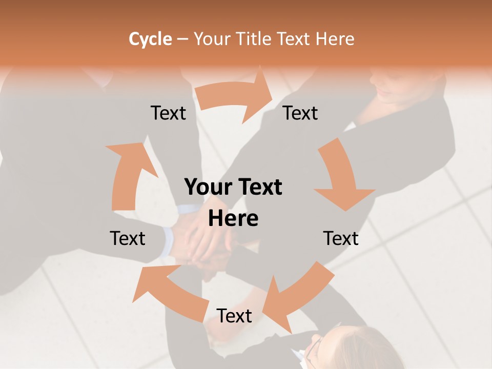 The Face Of A Young Woman Driving As Seen In The Rear View Mirror. PowerPoint Template