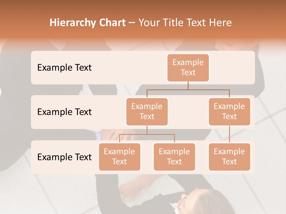 The Face Of A Young Woman Driving As Seen In The Rear View Mirror. PowerPoint Template