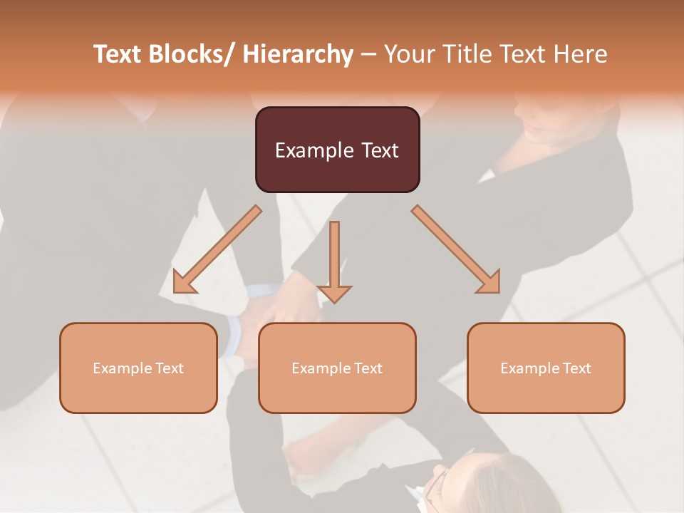 The Face Of A Young Woman Driving As Seen In The Rear View Mirror. PowerPoint Template