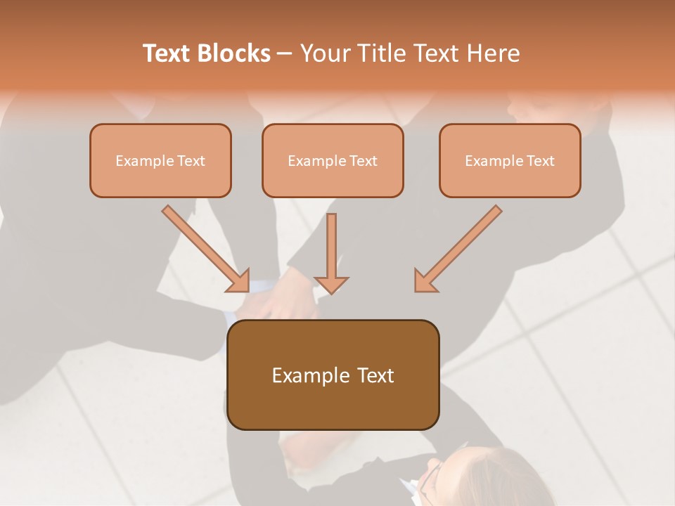 The Face Of A Young Woman Driving As Seen In The Rear View Mirror. PowerPoint Template